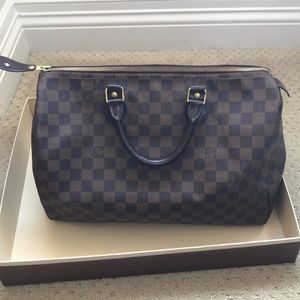 Louis Vuitton Speedy 35 Damier Ebene